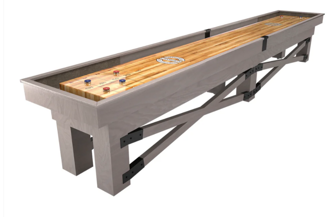 Champion | Rustic Shuffleboard Table