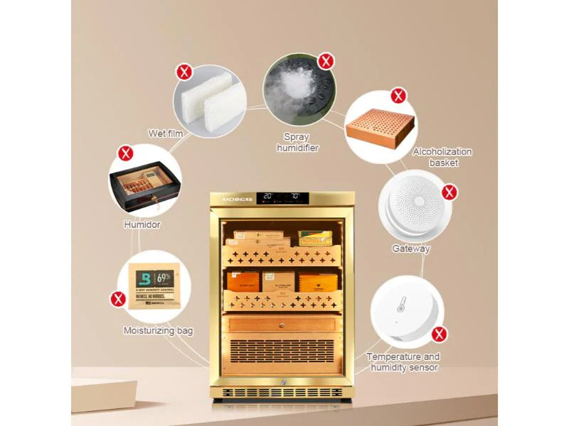 Raching | MON800A | Climate Controlled Cigar Humidor