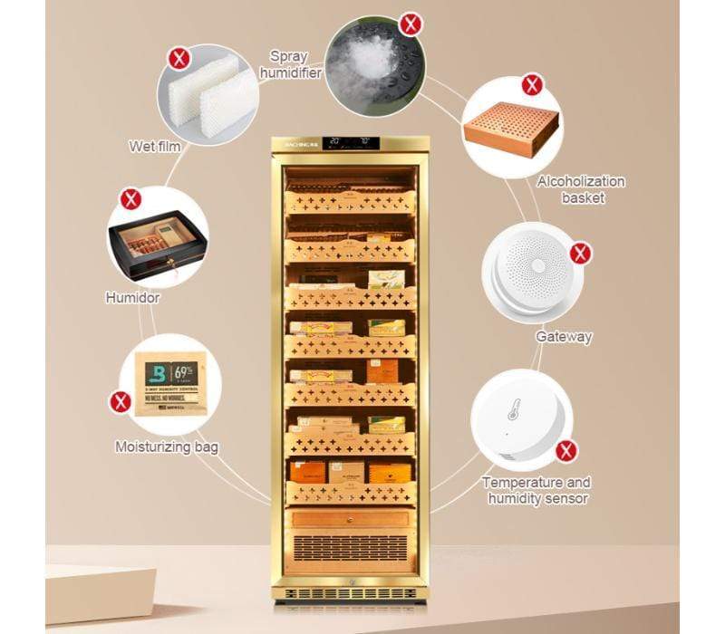Raching | MON3800A | Climate Controlled Cigar Humidor