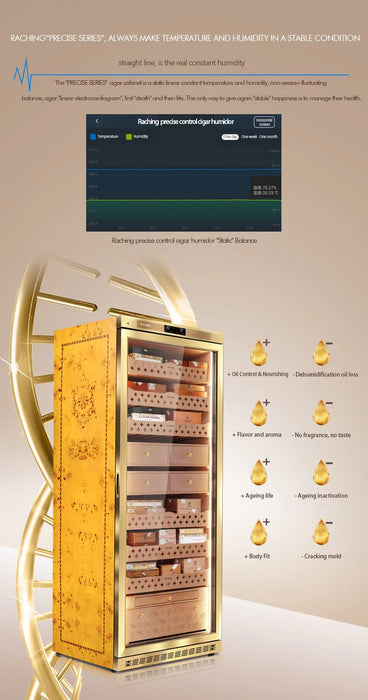 Raching | MON5800A | Climate Controlled Cigar Humidor
