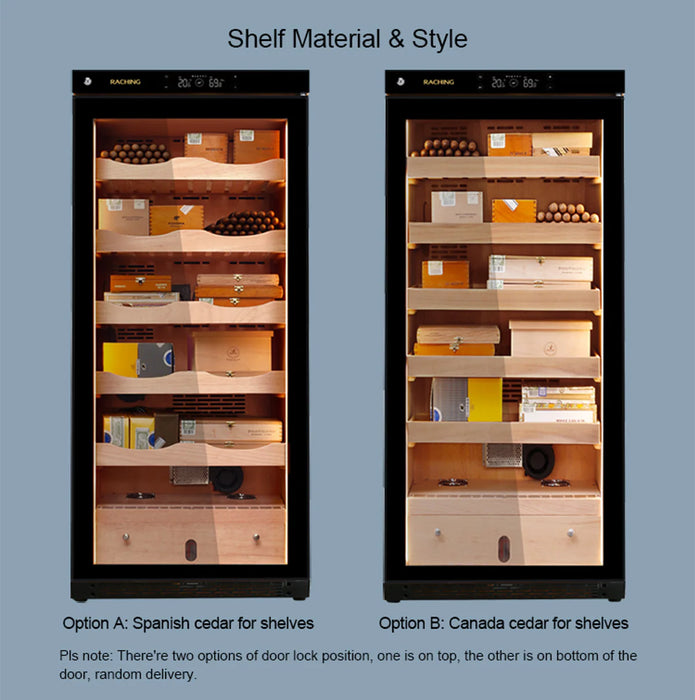 Raching | C380A | Climate Controlled Cigar Humidor