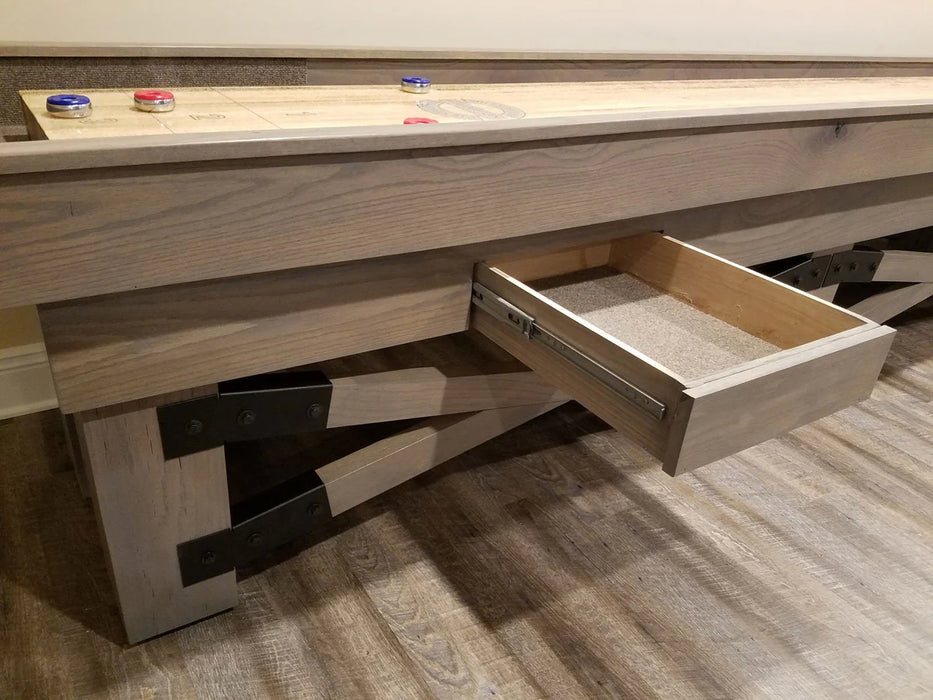 Champion | Rustic Shuffleboard Table