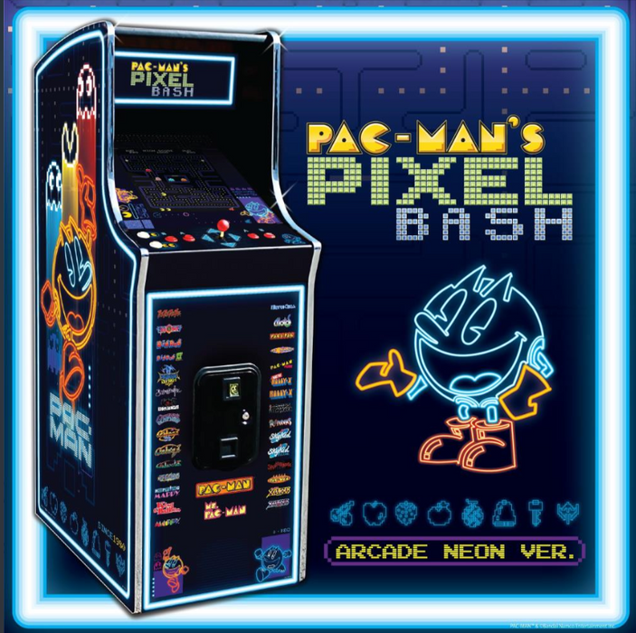 PAC-MAN PIXEL BASH NEON