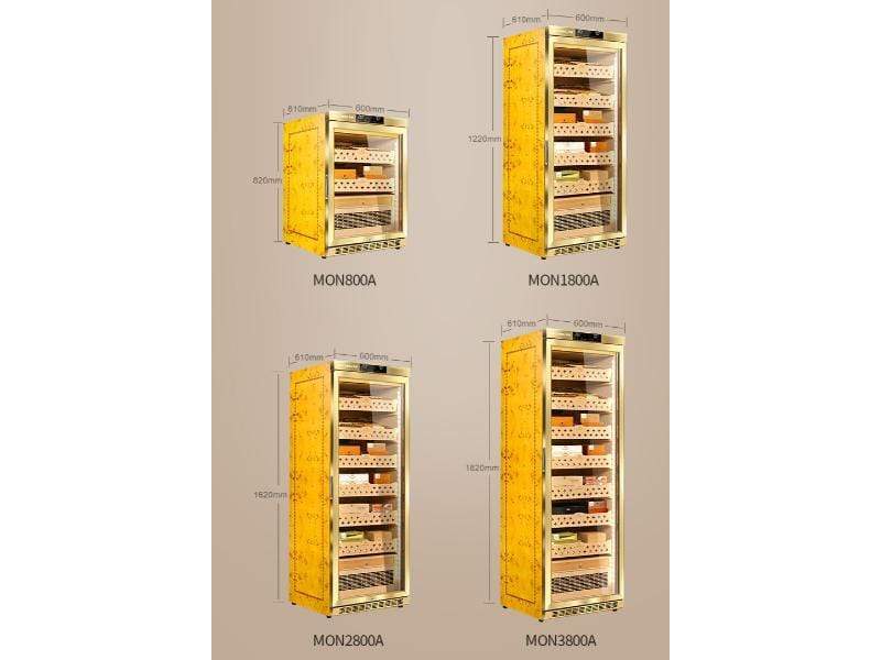 Raching | MON800A | Climate Controlled Cigar Humidor
