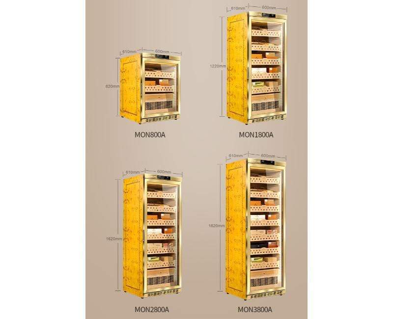 Raching | MON2800A | Climate Controlled Cigar Humidor