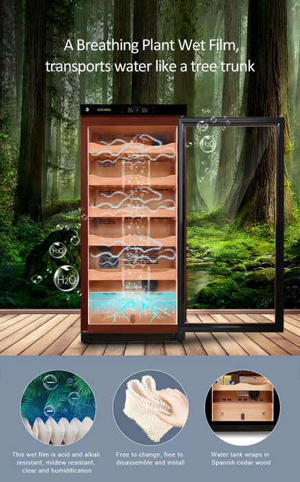 Raching | C380A | Climate Controlled Cigar Humidor