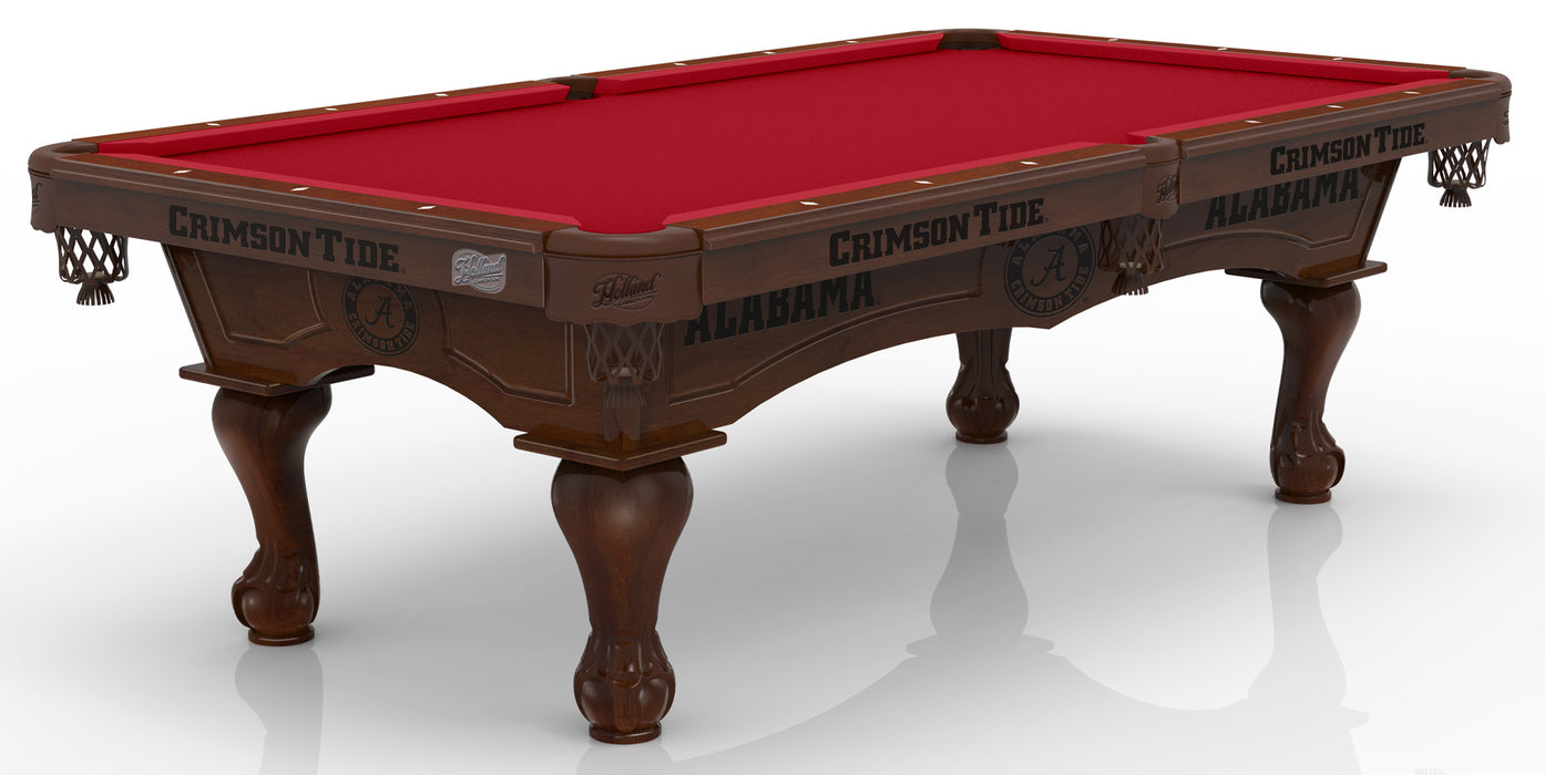 Holland Bar Stool Co | The University of Alabama | 8' Billiard Table