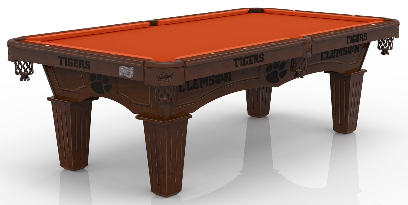 Holland Bar Stool Co | Clemson University | 8' Billiard Table