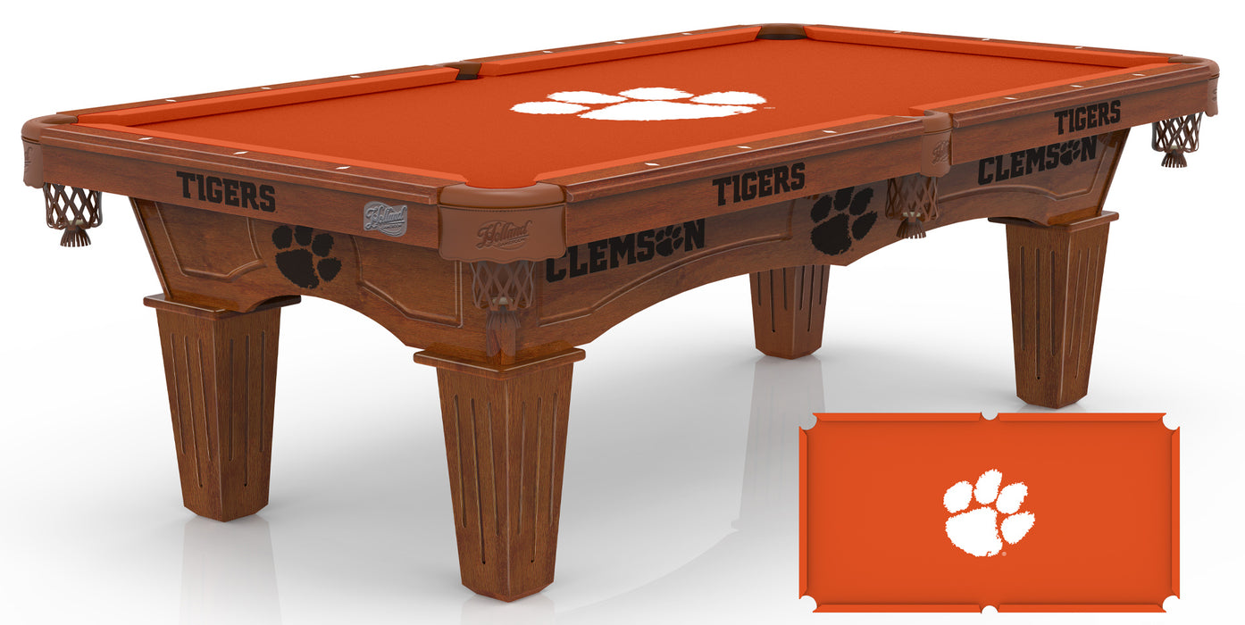 Holland Bar Stool Co | Clemson University | 8' Billiard Table