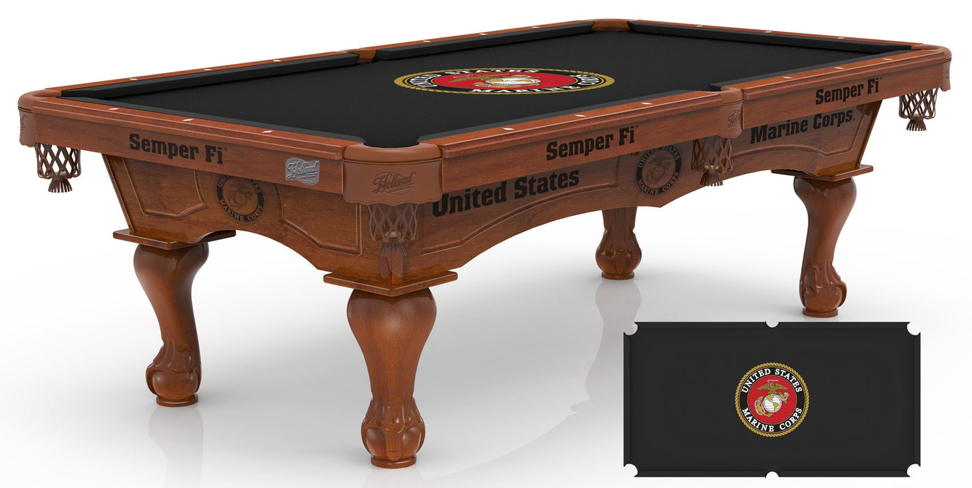 Holland Bar Stool Co | United States Marine Corps | 8' Billiard Table