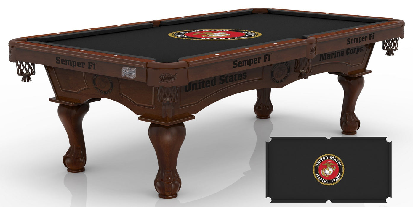 Holland Bar Stool Co | United States Marine Corps | 8' Billiard Table
