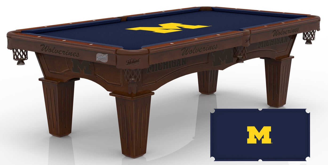 Holland Bar Stool Co | University of Michigan | 8' Billiard Table