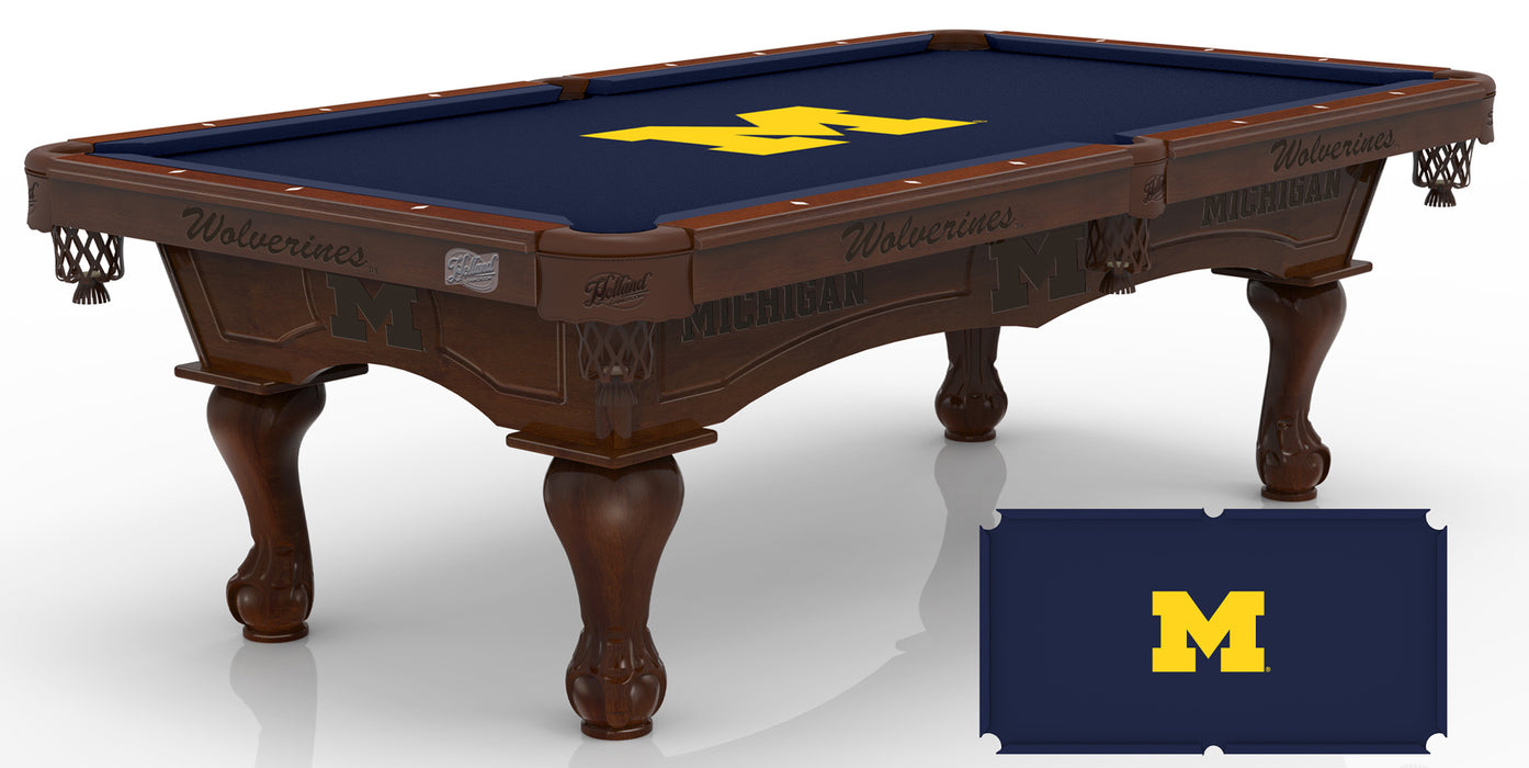 Holland Bar Stool Co | University of Michigan | 8' Billiard Table