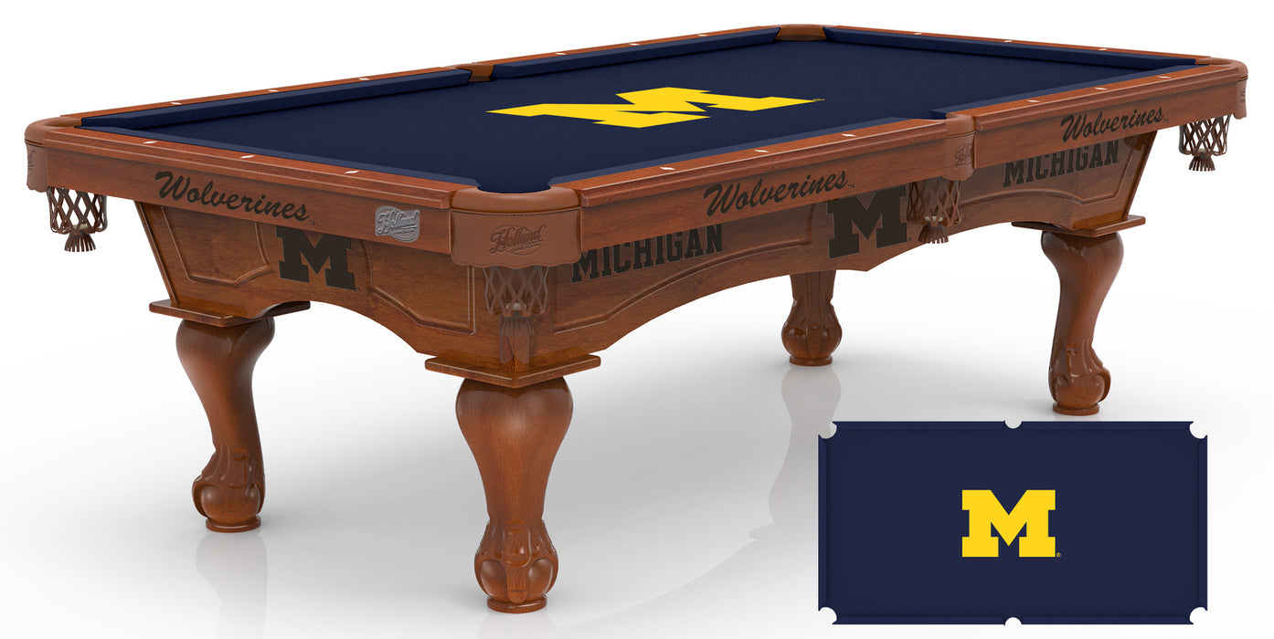 Holland Bar Stool Co | University of Michigan | 8' Billiard Table