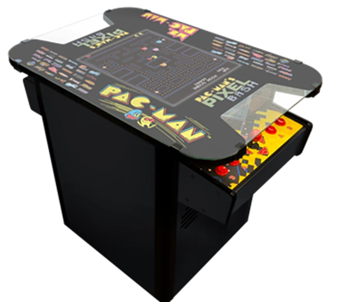 PAC-MAN PIXEL BASH Cocktail Table (BLACK FINISH)