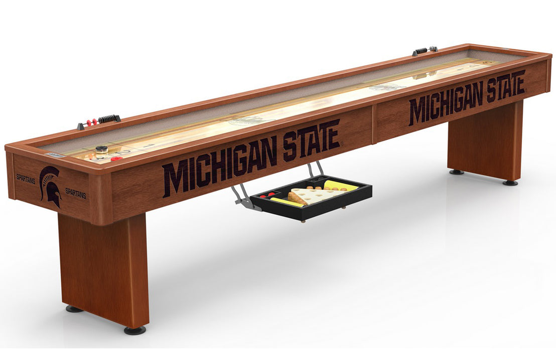 Holland Bar Stool Co | Michigan State University | 12' Shuffleboard Table