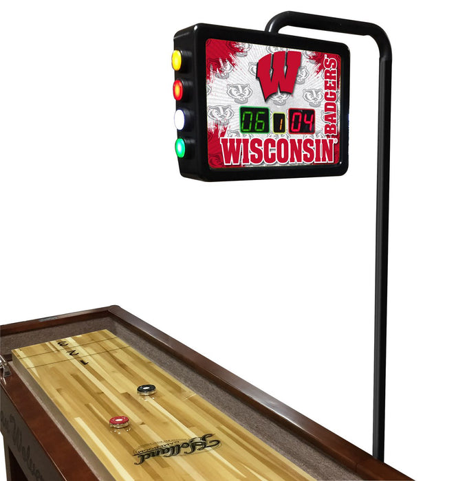 Holland Bar Stool Co | University of Wisconsin | 12' Shuffleboard Table