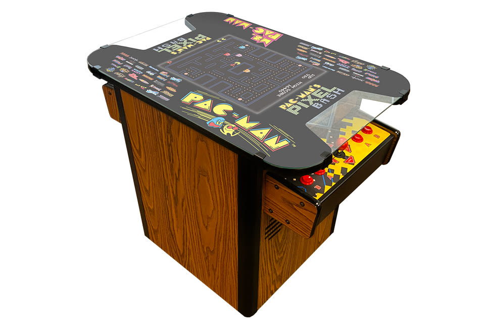 PAC-MAN PIXEL BASH Cocktail Table (WOOD GRAIN FINISH)