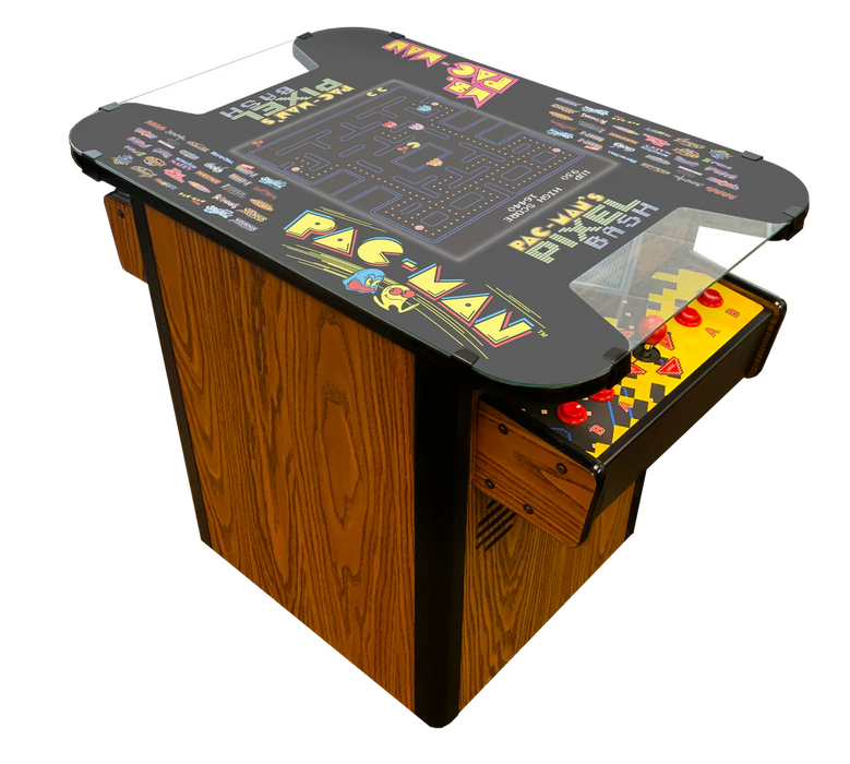 PAC-MAN PIXEL BASH Cocktail Table (WOOD GRAIN FINISH)